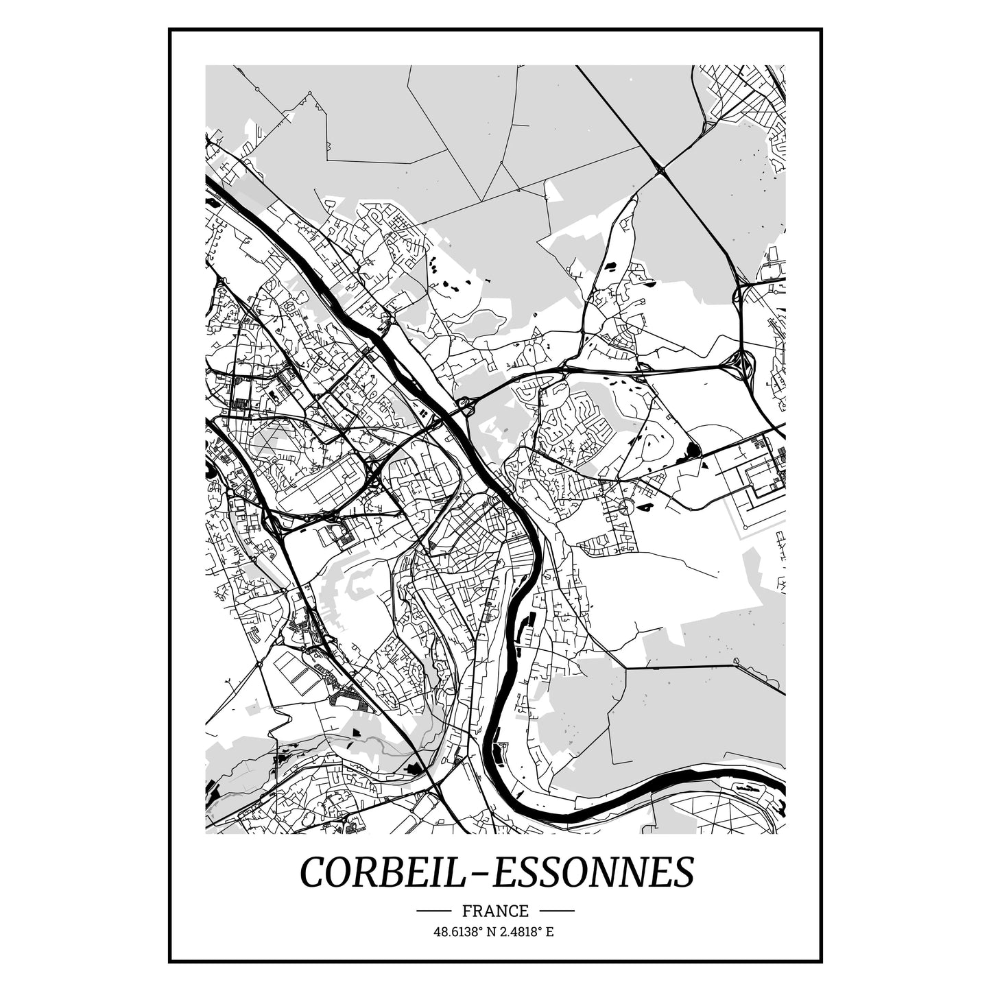 Affiche Corbeil-Essonnes