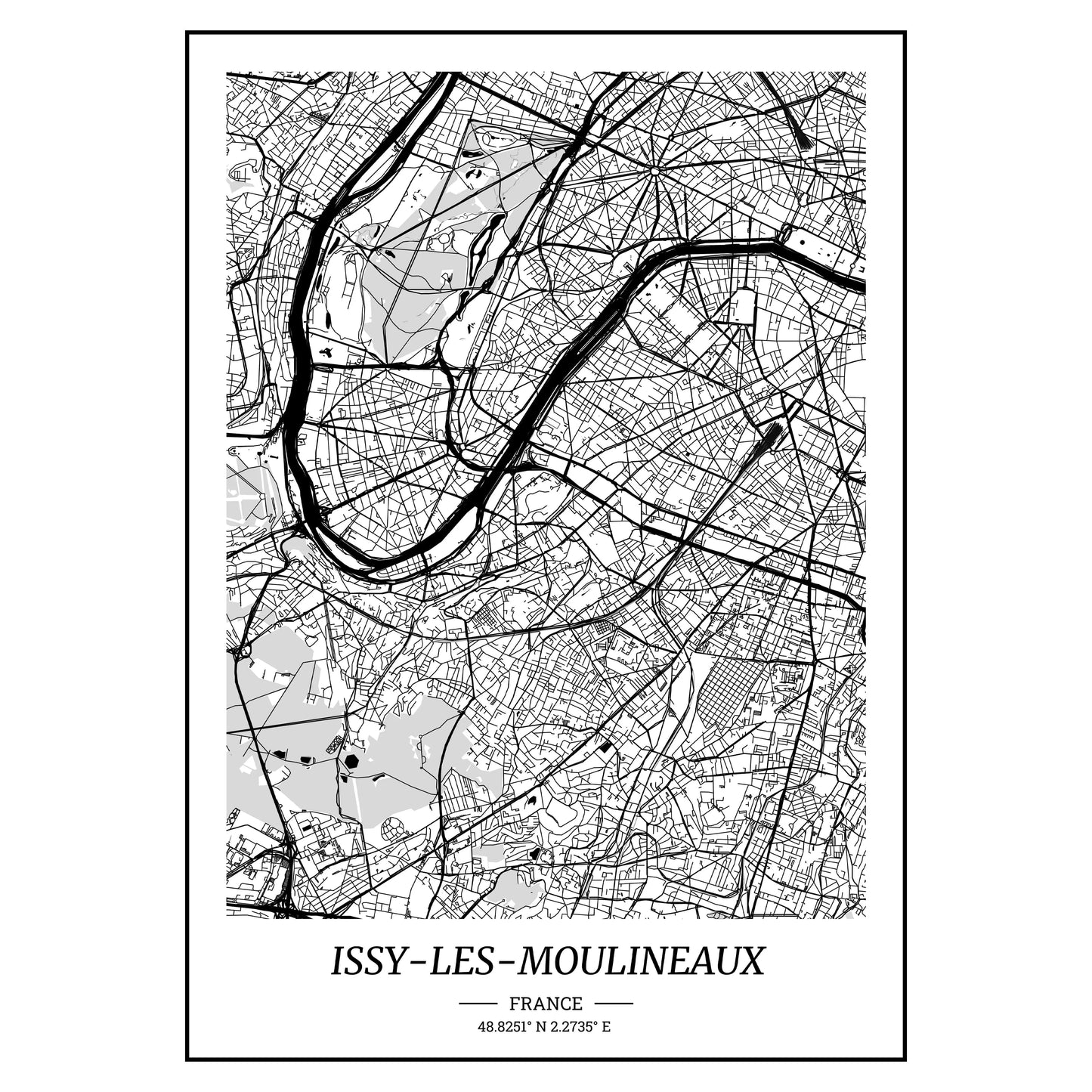 Affiche Issy-les-Moulineaux