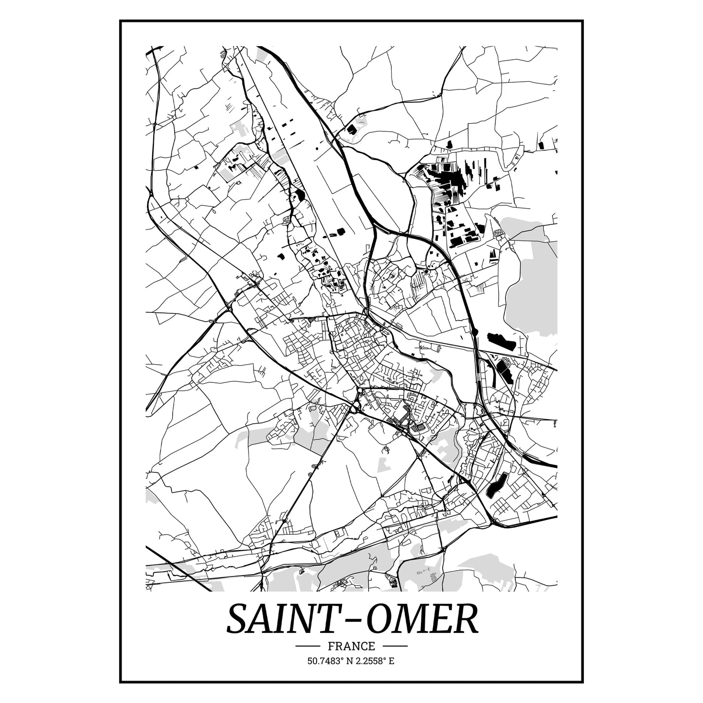 Affiche Saint-Omer