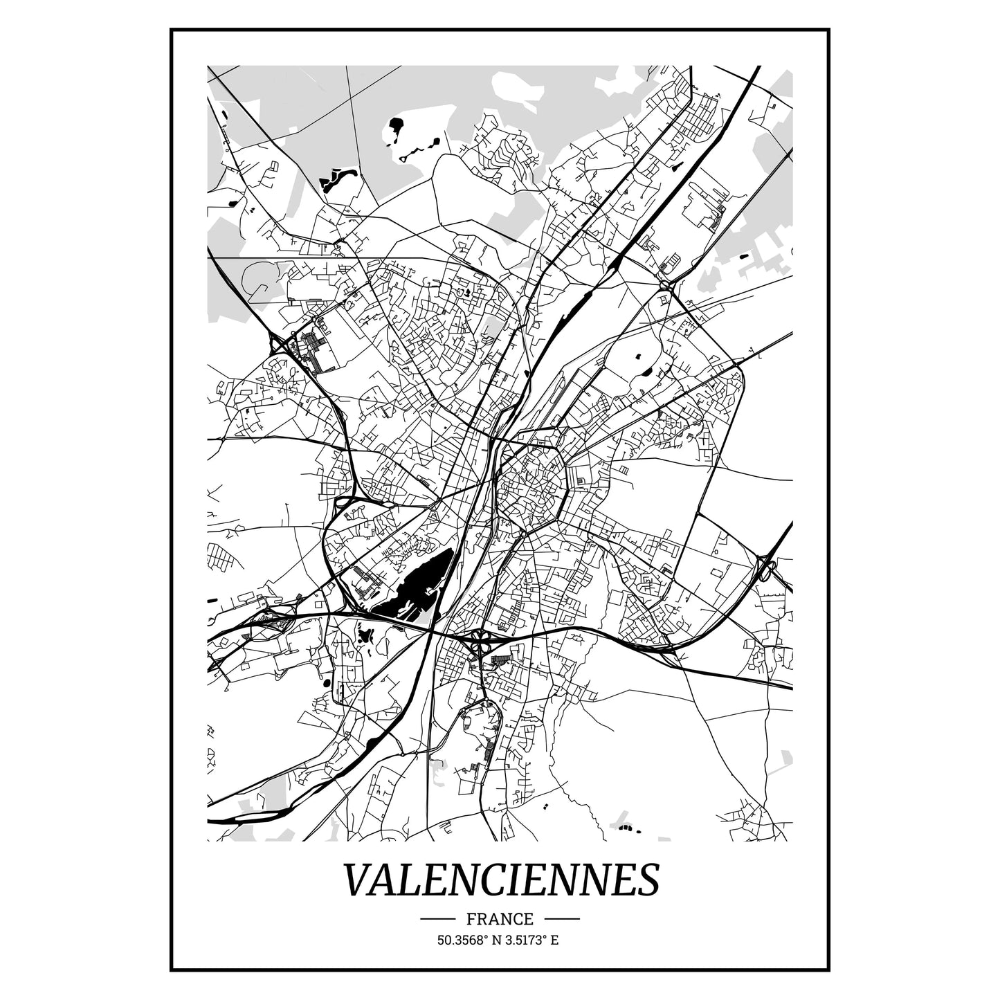 Affiche Valenciennes