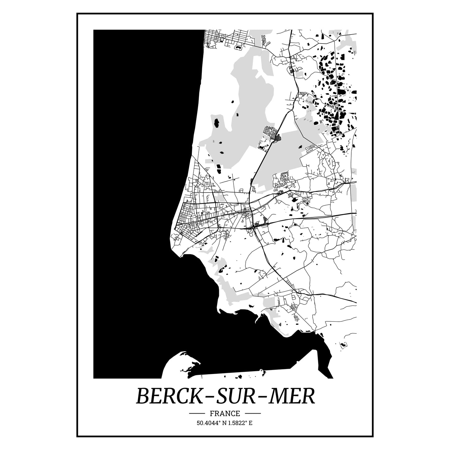 Affiche Berck-Sur-Mer