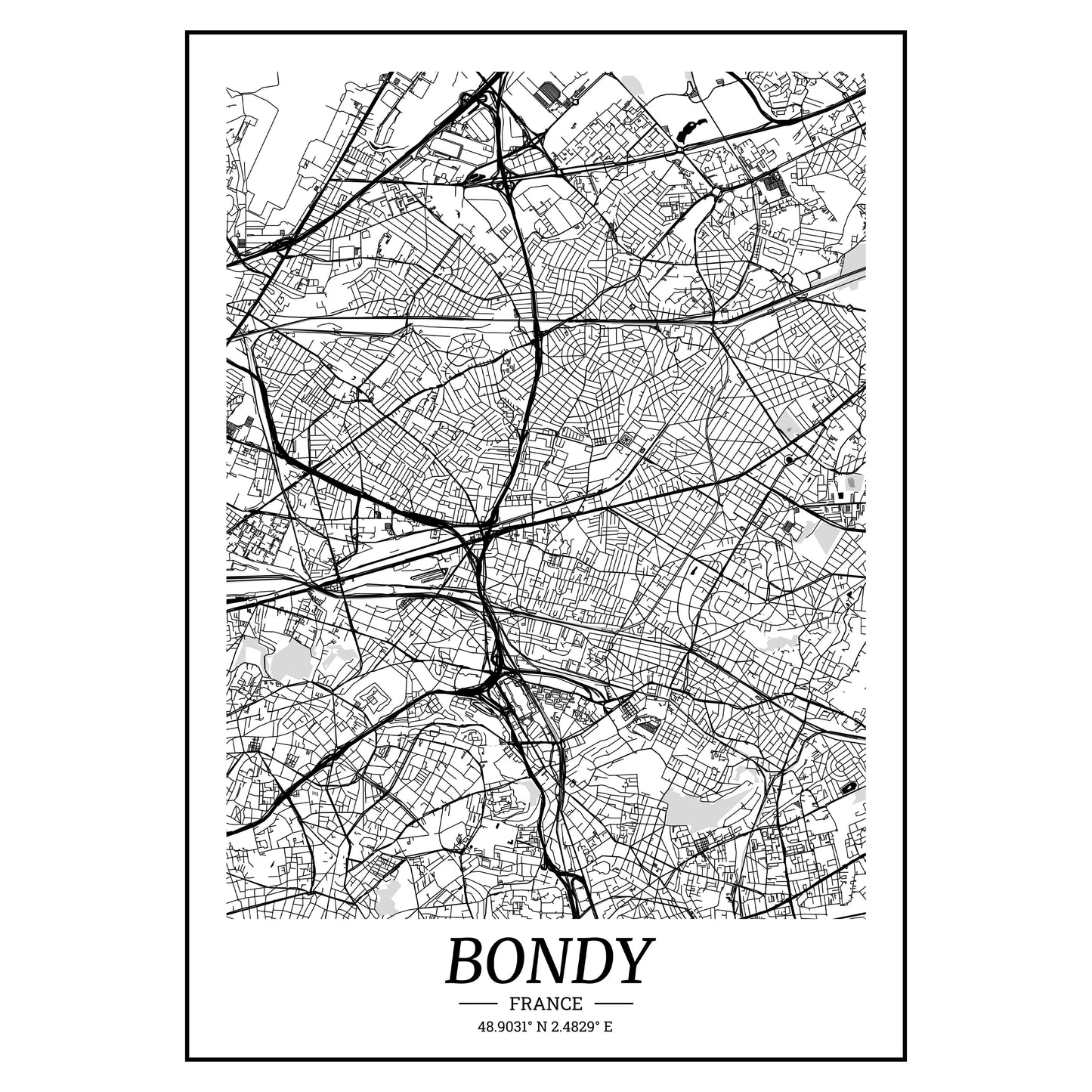 Affiche Bondy