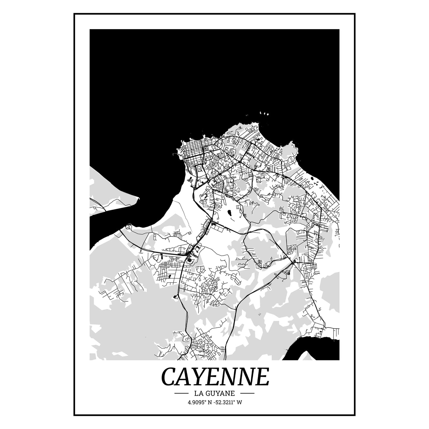 Affiche Cayenne