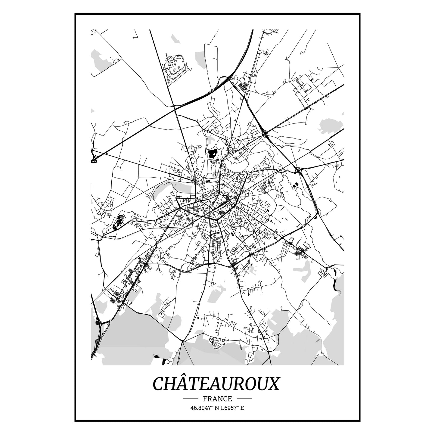 Affiche Châteauroux