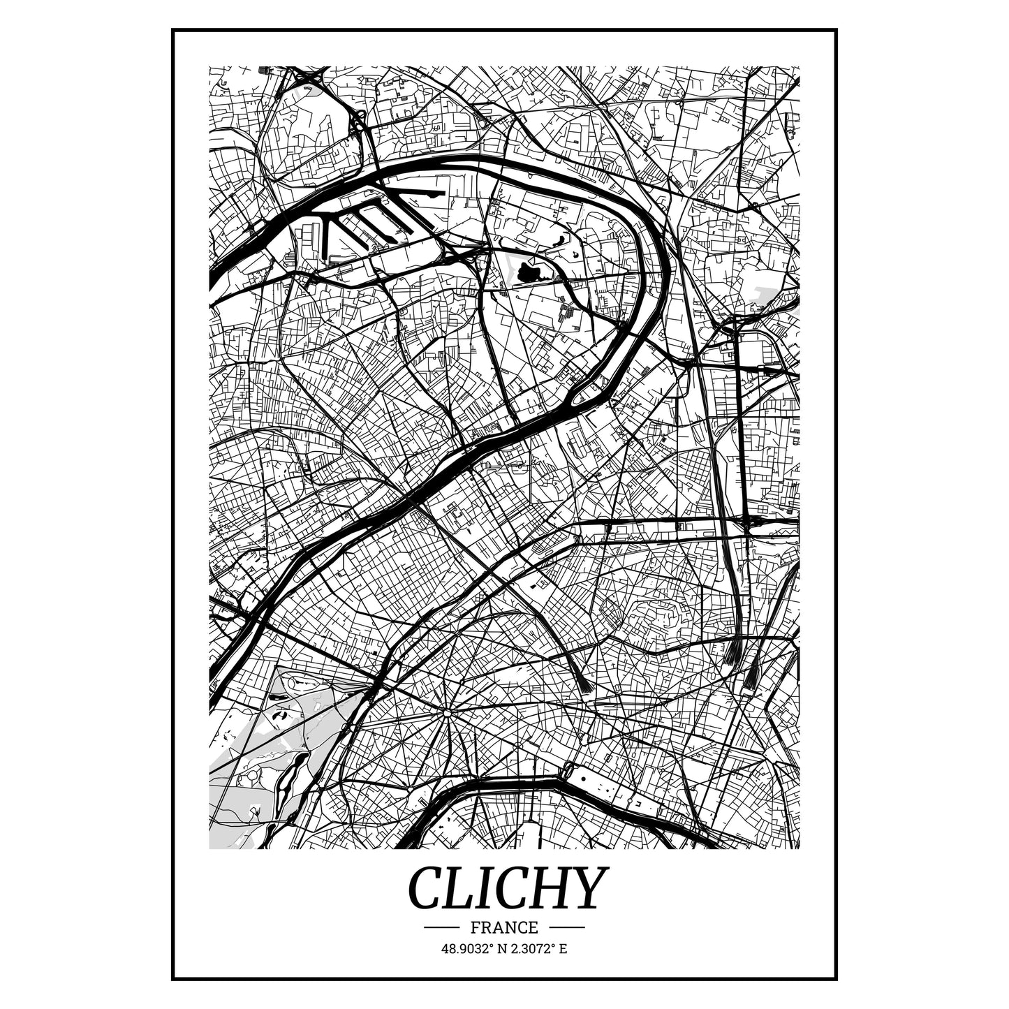 Affiche Clichy