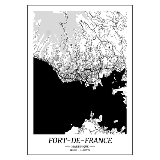 Affiche Fort-de-France