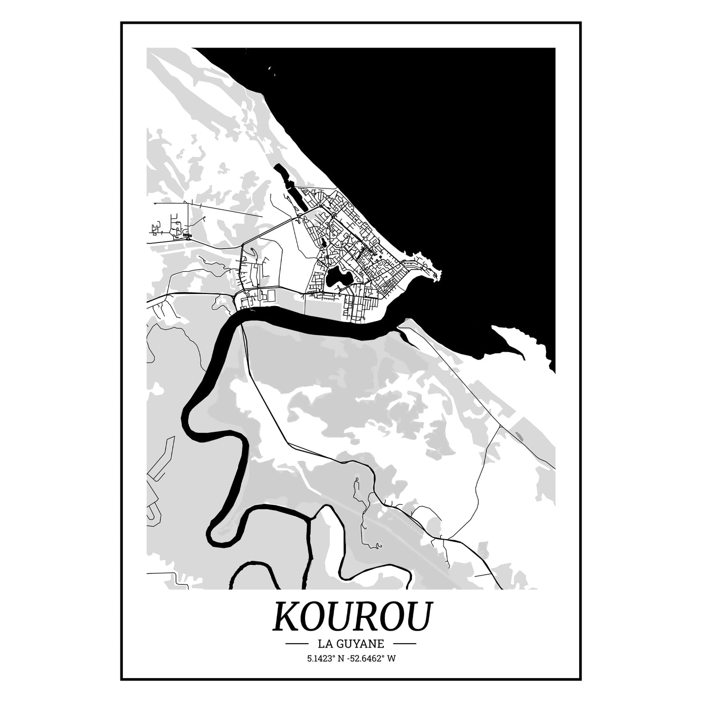 Affiche Kourou