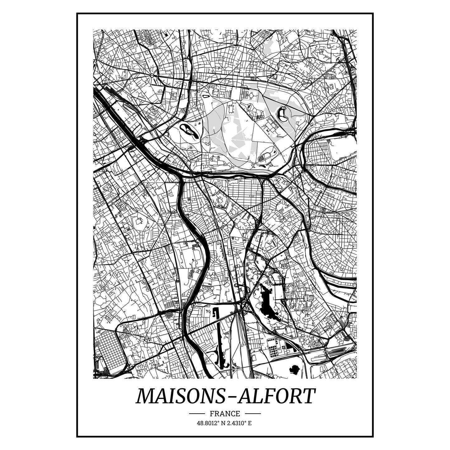 Affiche Maisons-Alfort