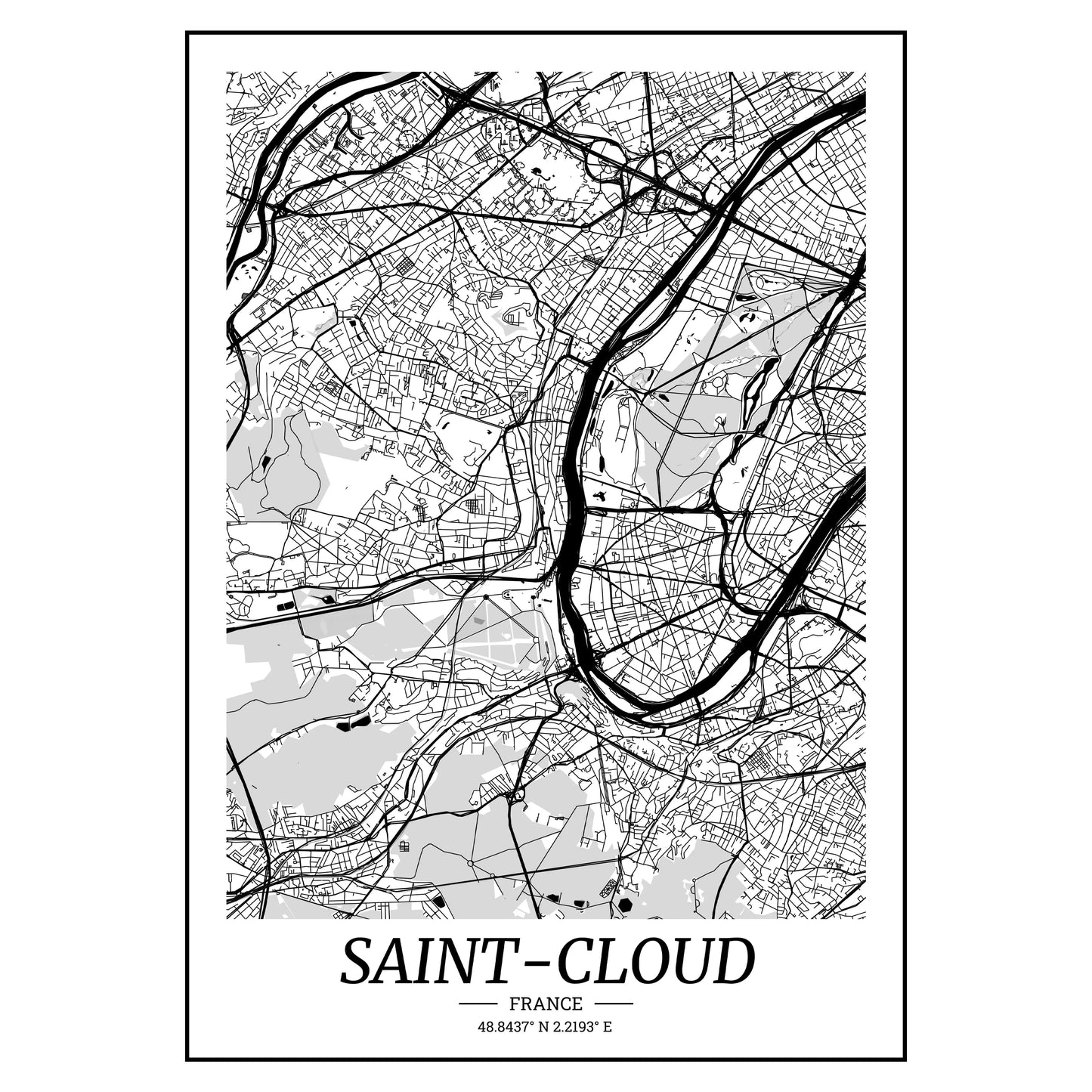 Affiche Saint-Cloud