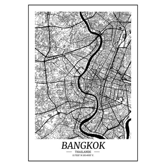 Affiche Bangkok