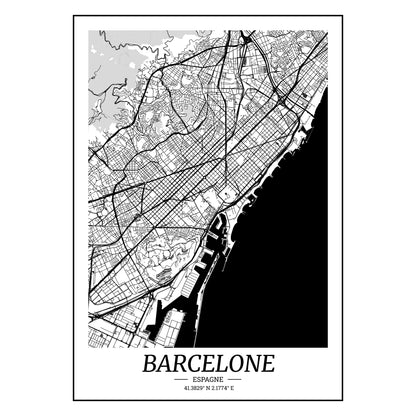 Affiche Barcelone