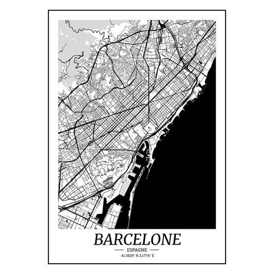 Affiche Barcelone