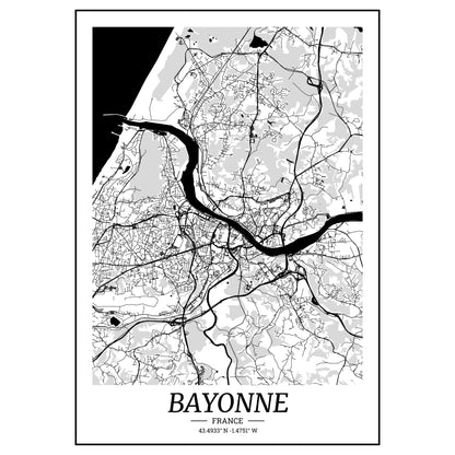 Affiche Bayonne