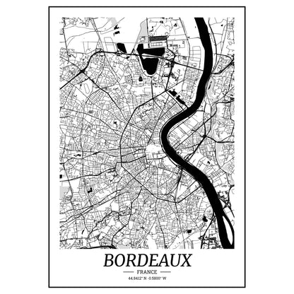 Affiche Bordeaux