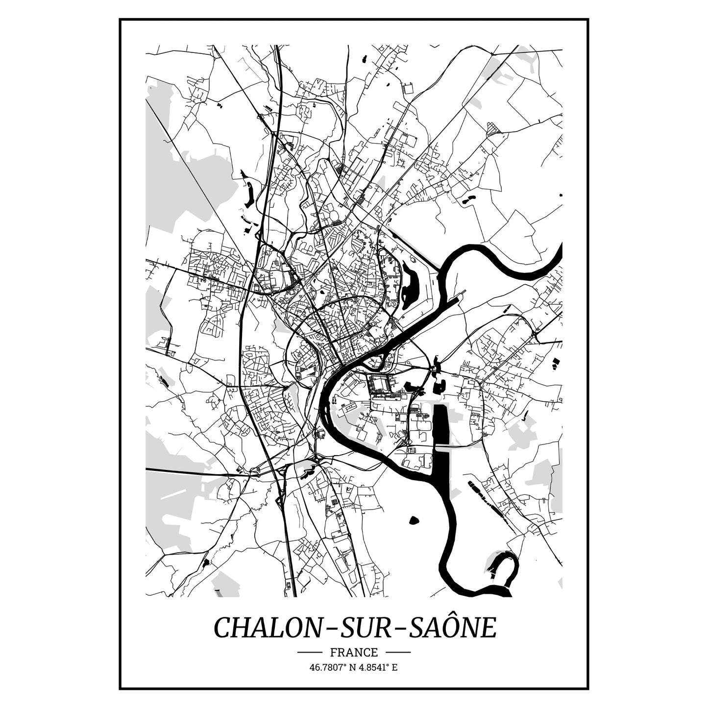 Affiche Chalon-Sur-Saone