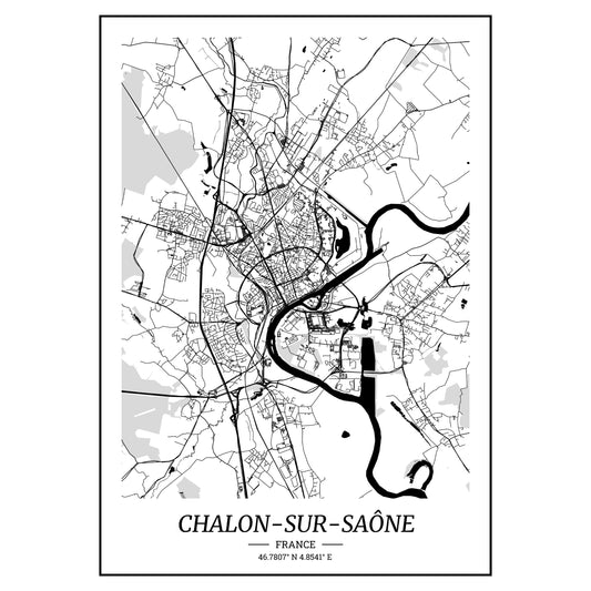 Affiche Chalon-Sur-Saone