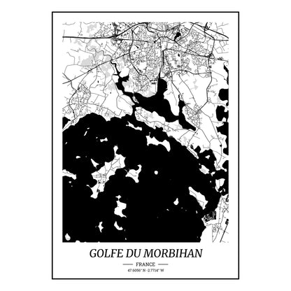 Affiche Golfe du Morbihan