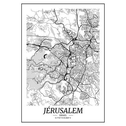 Affiche Jerusalem