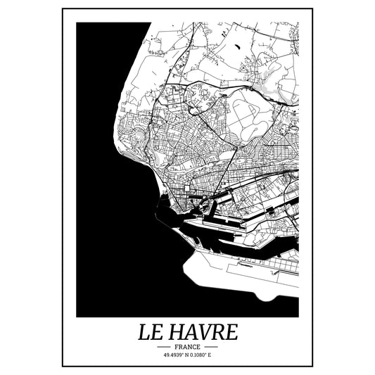 Affiche Le Havre