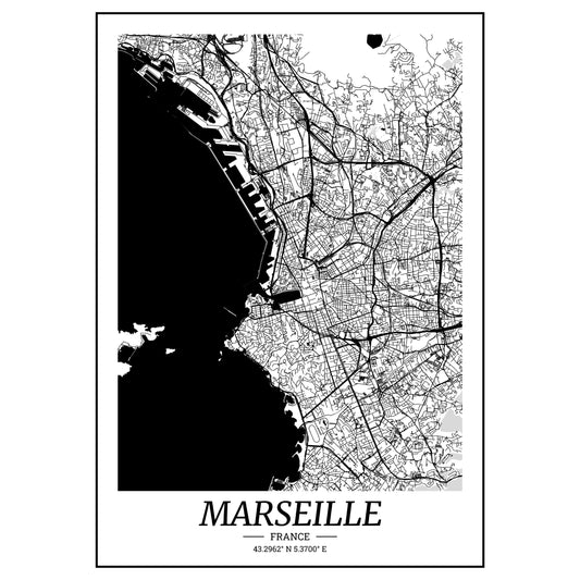 Affiche Marseille