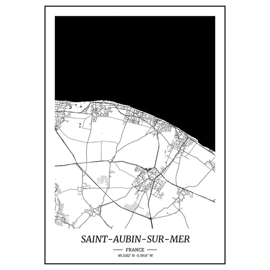 Affiche Saint-Aubin-sur-Mer