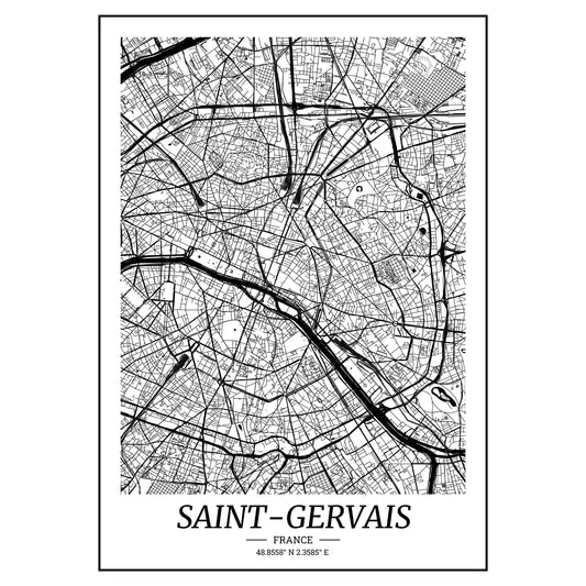 Affiche Saint-Gervais