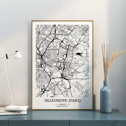 Affiche Villeneuve d'Ascq